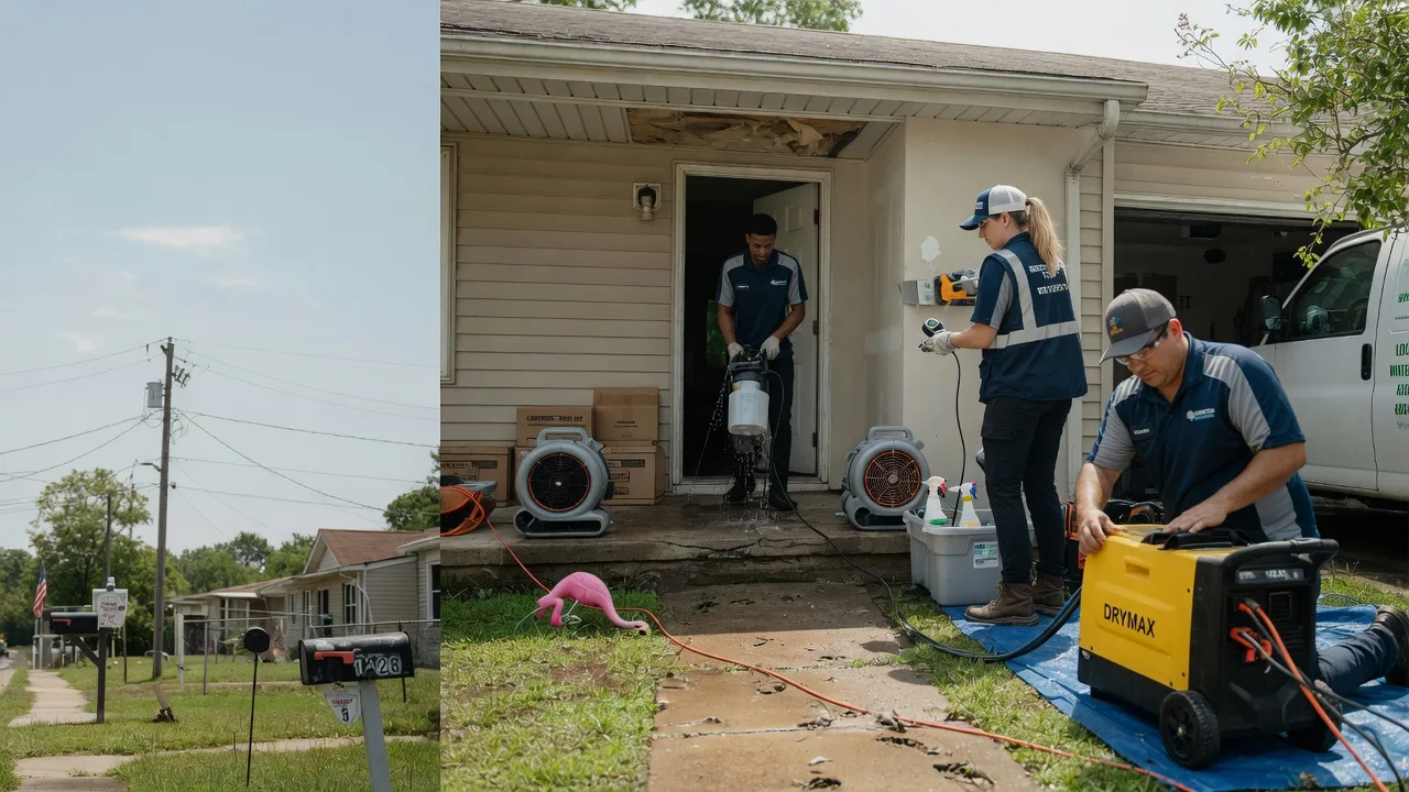 Storm Damage Water Removal in Winona, OH near me